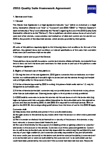 Esikatsele kuvaa ZEISS Quality Suite Framework Agreement