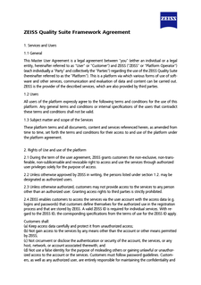 Esikatsele kuvaa ZEISS Quality Suite Framework Agreement