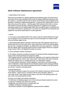 Esikatsele kuvaa ZEISS Software Maintenance Agreement