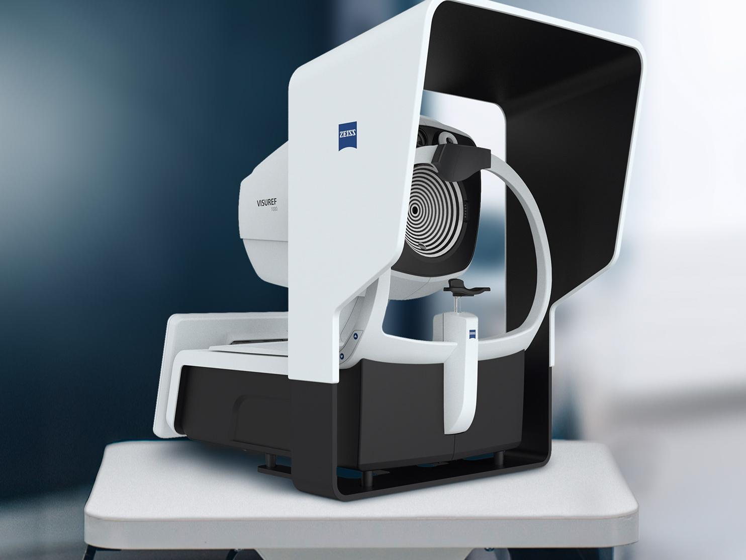 ZEISS VISUREF 1000 ja valosuojus.