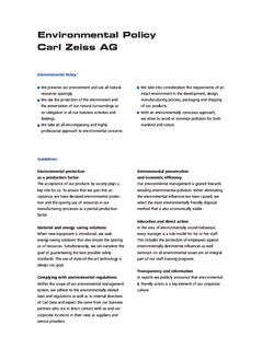 Esikatsele kuvaa Environmental Policy
