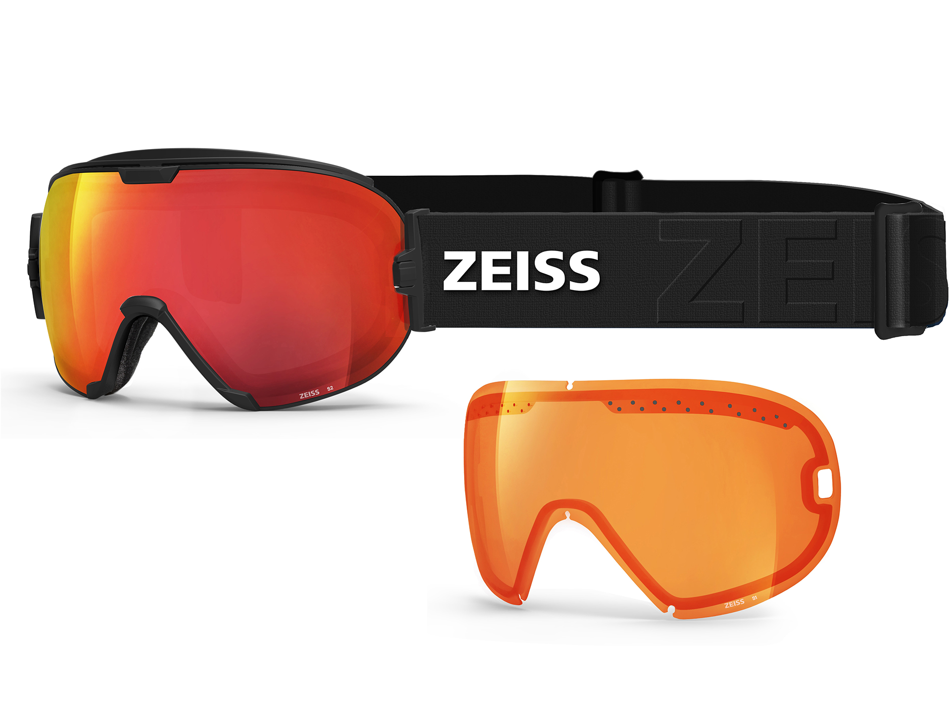 ZEISS SONAR -sarja: Interchangeable Black ML Red